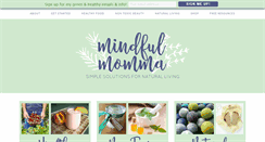 Desktop Screenshot of mindfulmomma.com
